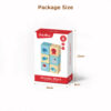 Wooden stacking blocks, marine animal square building blocks stacking, educational toys