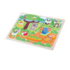 Wooden forest 3D puzzle Children's animal puzzle Montessori matching game learning toys