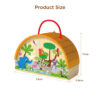 Wooden Zoo Playhouse Children's Role Play Toys Preschool Cognitive Zoo Children's Educational Toys