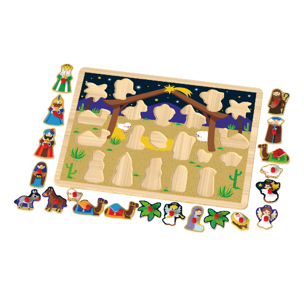 Nativity Peg Puzzle - Image 2