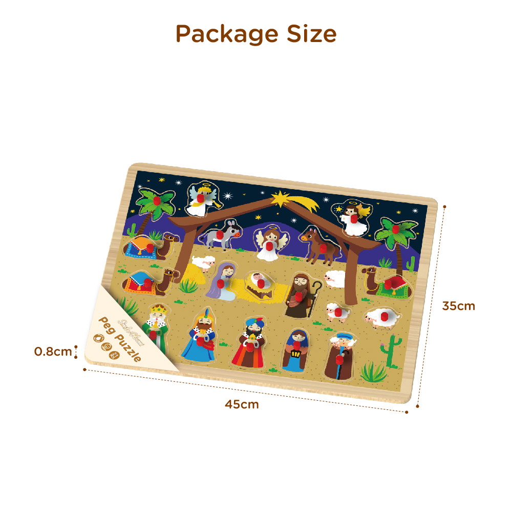 Nativity Peg Puzzle - Image 4