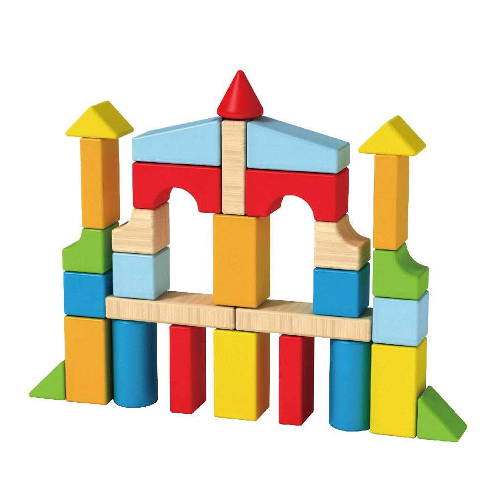 30PCS Wooden Block children's building block toy set stacking game educational toys - Image 2