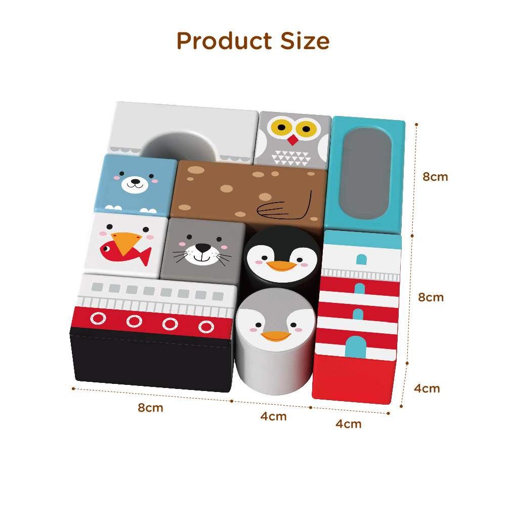 Customized wooden toys, old solid wood, baby wood, kindergarten tetra-s puzzle - Image 4