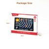 Montessori Wooden Solar System Nine Planets Cognitive Walking Puzzle Toy Scientific Exploration Toy