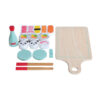 Sushi Toy Set Children's Wooden Sushi Food Preschool Toys and Role Play Gifts for Boys and Girls