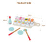 Sushi Toy Set Children's Wooden Sushi Food Preschool Toys and Role Play Gifts for Boys and Girls
