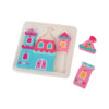 Wooden Jigsaw castle Puzzle  3D
