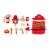 Wooden Firefighter Role-playing Toy Set Children's Simulated Firefighter Game Set