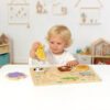 Children's wooden 3D puzzle, Montessori matching game learning toys