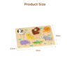 Children's wooden 3D puzzle, Montessori matching game learning toys