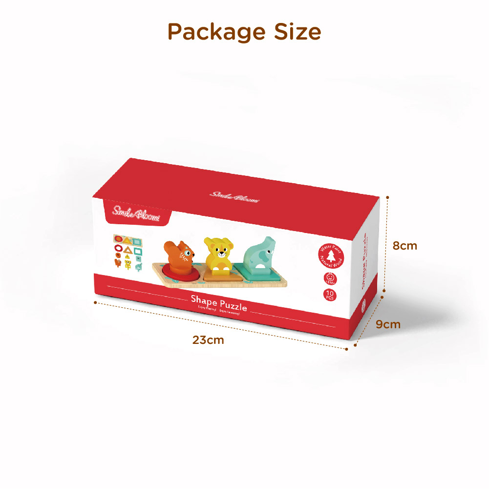 Wooden Animal Stacking Toys Educational Wooden Stacking Block Toy for Babies - Image 5