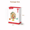 3D Cartoon Animals Wooden Jigsaw Puzzle Multi-functional Shape Sorting Montessori-Inspired Educational Game Kids Early Learning