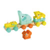 Wooden Train Preschool Education Color Recognition Animal Matching Toy Sorting Machine