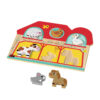 Wooden farm 3D puzzle Children's farm puzzle Montessori matching game learning toys