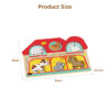 Wooden farm 3D puzzle Children's farm puzzle Montessori matching game learning toys