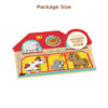 Wooden farm 3D puzzle Children's farm puzzle Montessori matching game learning toys