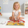 Wooden farm 3D puzzle Children's farm puzzle Montessori matching game learning toys