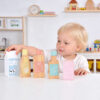 Children's pretend play toys simulation beverage combination set wooden children's educational toys