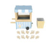 Hot Selling Preschool Shop Pretend Role Play Wooden Simulation Popcorn Kitchen Set Toy