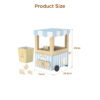 Hot Selling Preschool Shop Pretend Role Play Wooden Simulation Popcorn Kitchen Set Toy