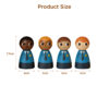 Police Doll wooden toys educational and fun toys