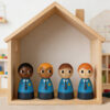Police Doll wooden toys educational and fun toys