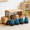 Police Doll wooden toys educational and fun toys