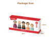 Happy Family Doll Toy Wooden Doll Family Educational Funny Toys
