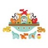 Wooden Noah's Ark Animal Balance Stacking Toy Children's Puzzle Stacking Toy