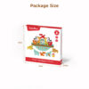 Wooden Noah's Ark Animal Balance Stacking Toy Children's Puzzle Stacking Toy