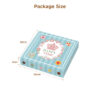 Wooden children's afternoon tea children's dessert set to exercise social skills family interactive toys