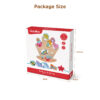 Wooden balance blocks, marine animal beaded blocks and balance toys, educational toys, children's gifts