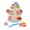 Wooden balance building blocks , animal beaded building blocks and balance toys, educational toys, children's gifts