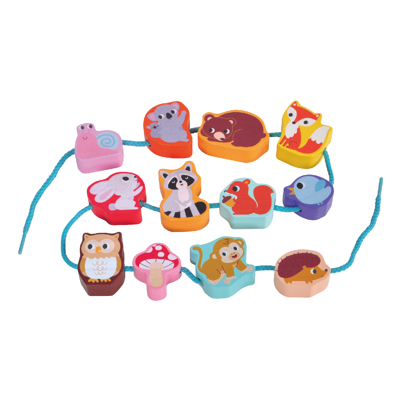 Wooden balance building blocks , animal beaded building blocks and balance toys, educational toys, children's gifts - Image 3