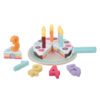 Children’s role play toys wooden birthday cake afternoon tea dessert