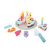 Children’s role play toys wooden birthday cake afternoon tea dessert