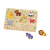 Wooden Forest Puzzle, Educational Forest Zoo Animal 3D Cute Puzzle