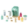Children's wooden milk tea set toys role play game