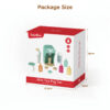 Children's wooden milk tea set toys role play game