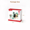 Wooden Coffee Machine Toy Set Role Playing Afternoon Tea Cake Coffee Educational Toy