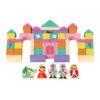 50PCS Castle Block | Wood Assembling Children Stacking Blocks Set | Building Toys for Creative Play