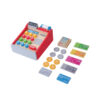 Wooden children's cash register role-playing toys