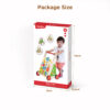 Wooden stroller Multifunctional toddler educational walker, children's educational toys learn to walk
