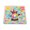 Children's wooden multifunctional calendar early education time weather week season puzzle cognitive toys