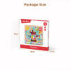 Children's wooden multifunctional calendar early education time weather week season puzzle cognitive toys