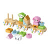 Wooden Building Blocks Train Toy Sorting and Stacking Game Early Education Toy