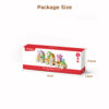 Wooden Building Blocks Train Toy Sorting and Stacking Game Early Education Toy