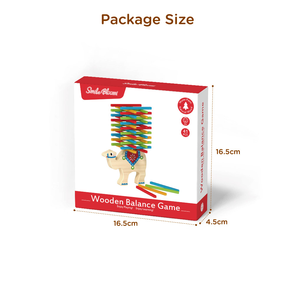 Children's educational toys camel wooden balance game - Image 4