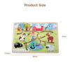 Thinking Transport Fun Wooden Mini Farm Animal Maze Puzzle Toy Maze Game Baby Toy