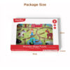 Thinking Transport Fun Wooden Mini Farm Animal Maze Puzzle Toy Maze Game Baby Toy